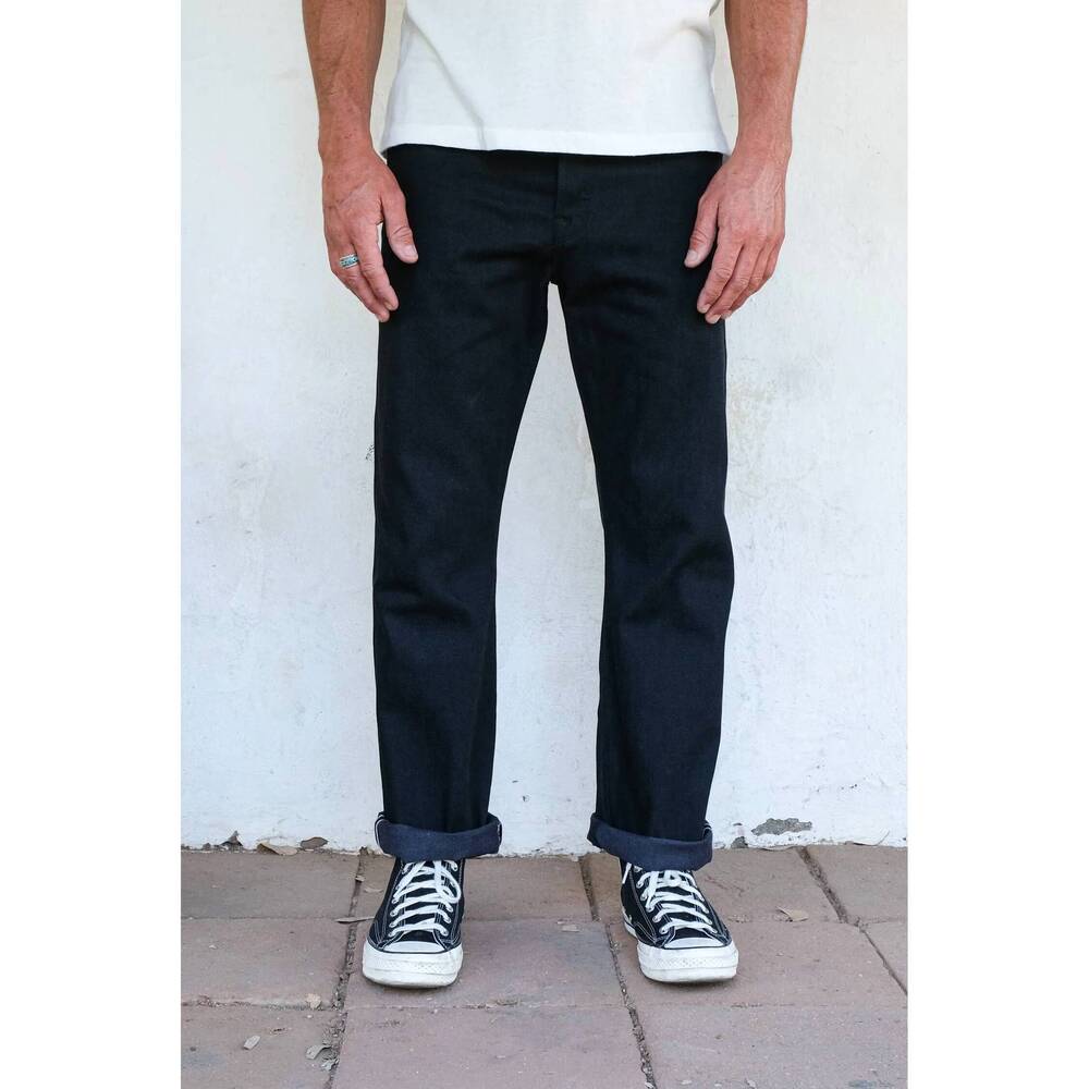 NEW FREENOTE CLOTH belford straight cut jeans in black grey